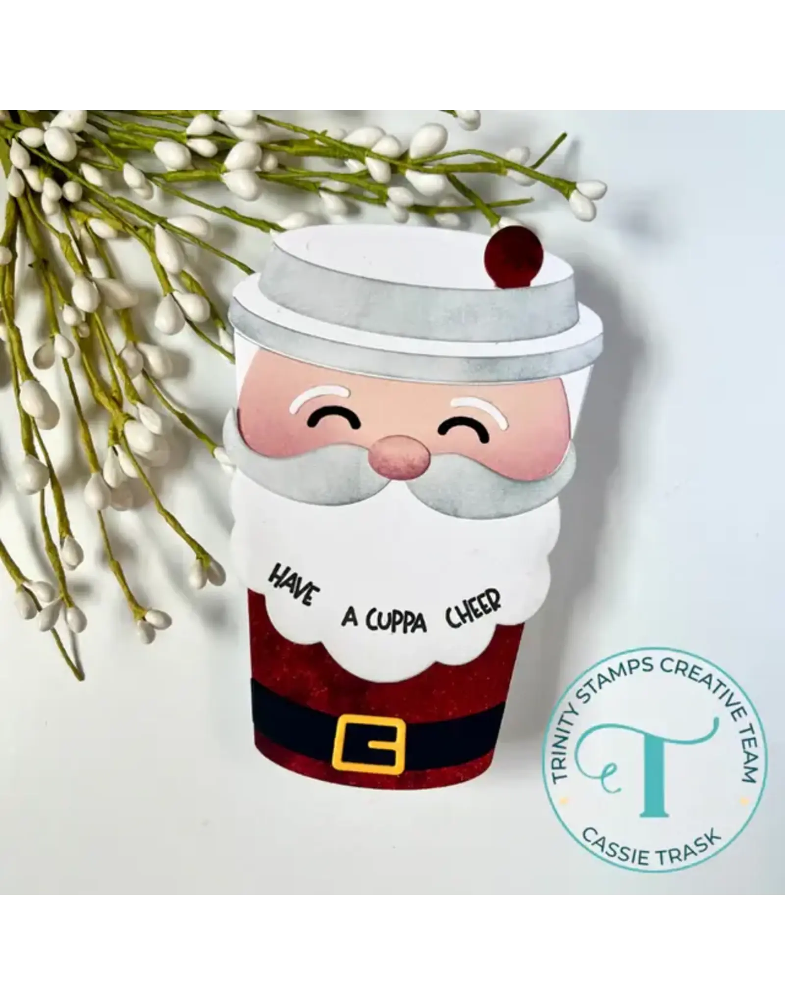 TRINITY STAMPS TRINITY STAMPS A CUPPA SENTIMENTS CLEAR STAMP SET