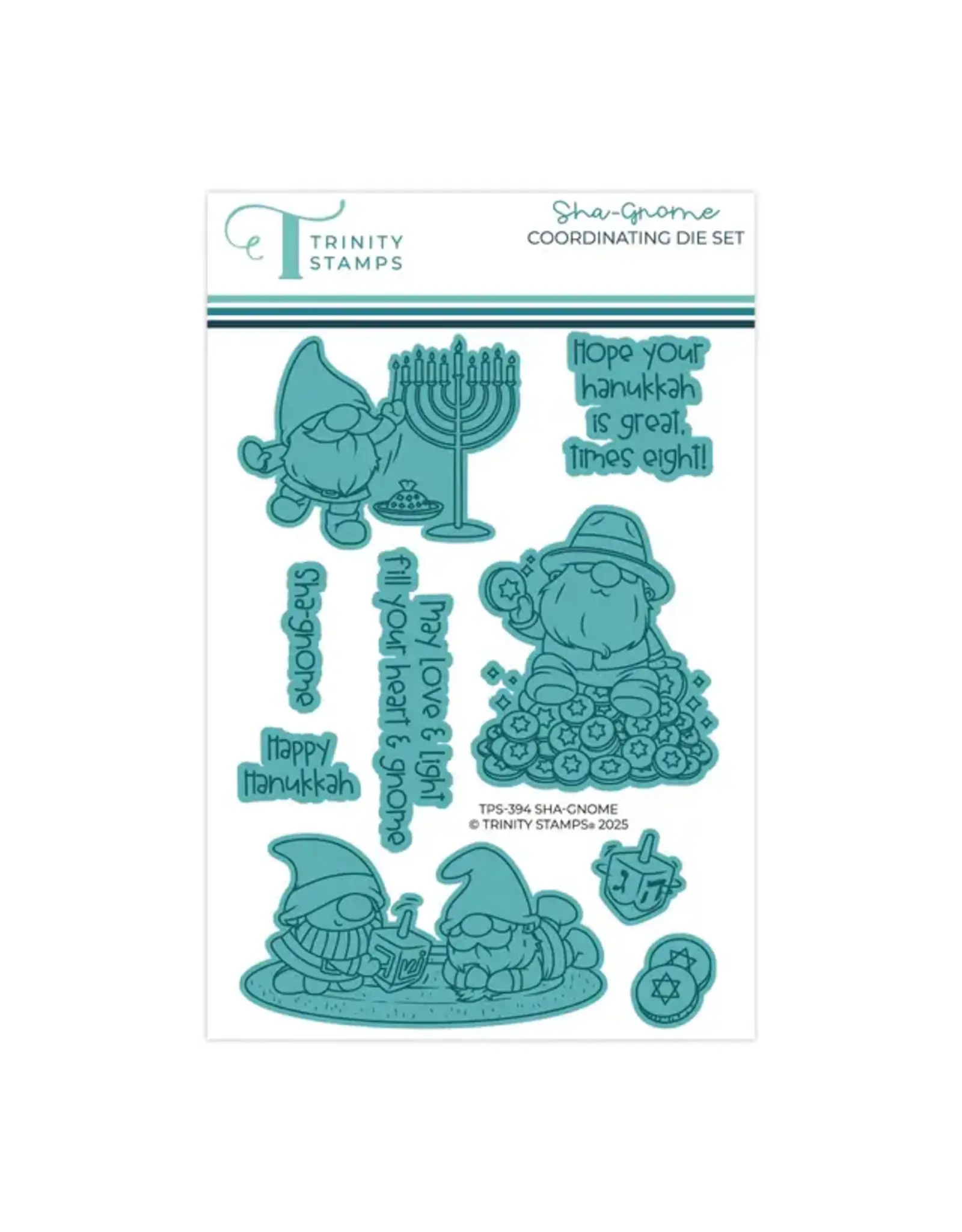 TRINITY STAMPS TRINITY STAMPS SHA-GNOME COORDINATING DIE SET