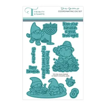 TRINITY STAMPS TRINITY STAMPS SHA-GNOME COORDINATING DIE SET