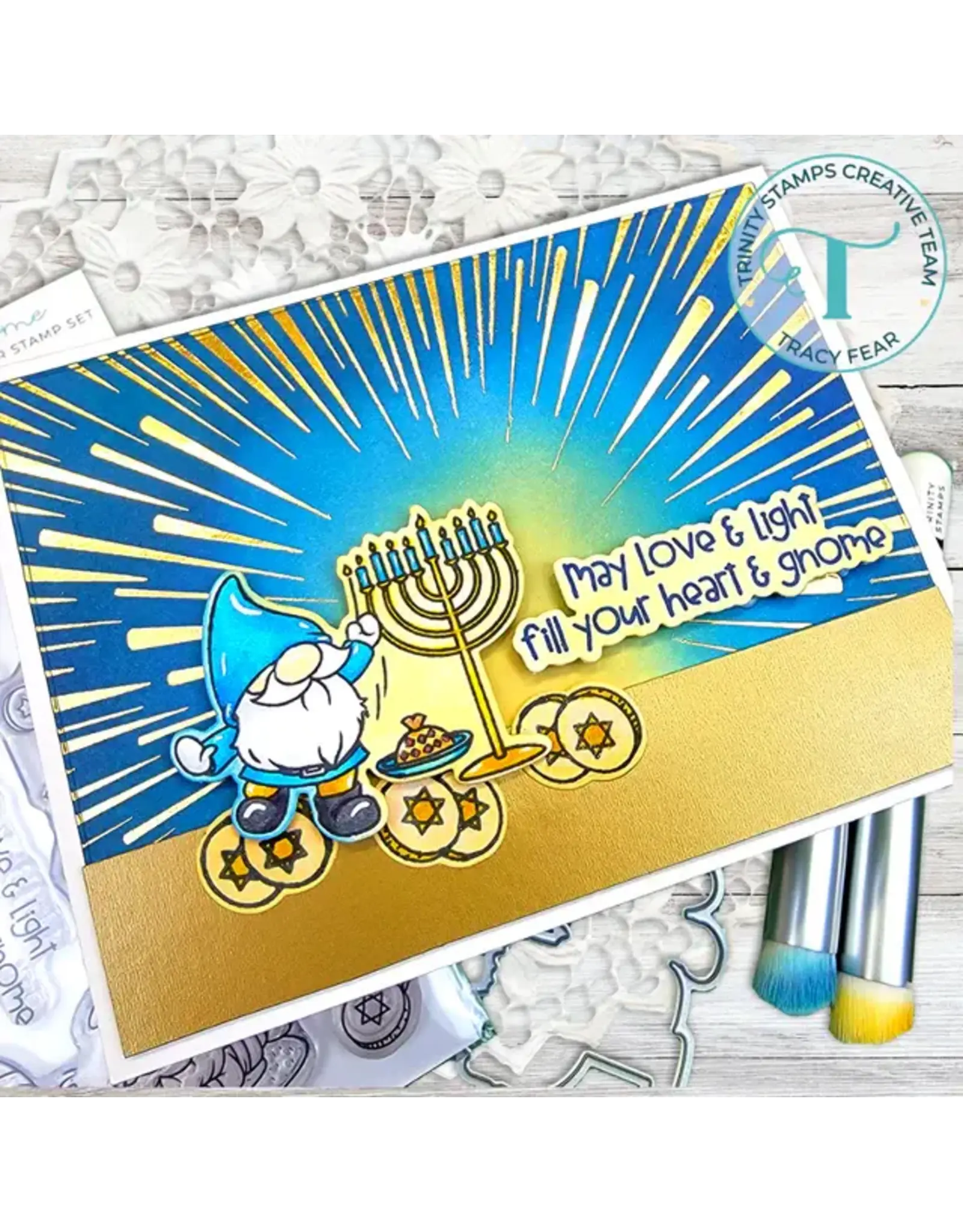 TRINITY STAMPS TRINITY STAMPS SHA-GNOME COORDINATING DIE SET