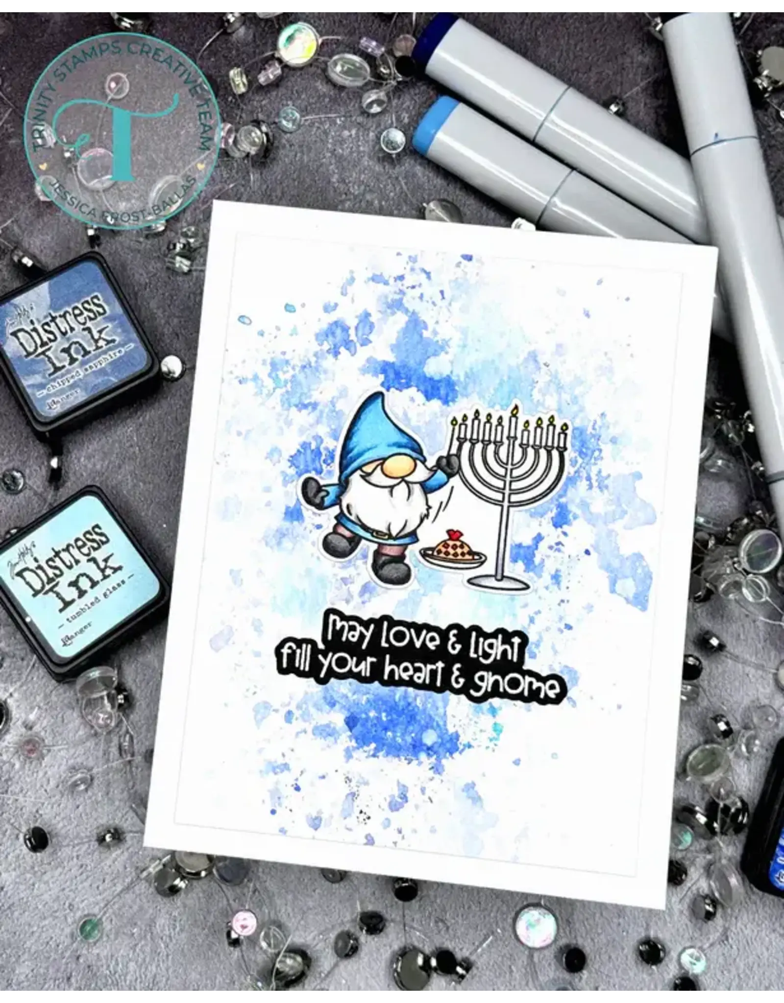 TRINITY STAMPS TRINITY STAMPS SHA-GNOME COORDINATING DIE SET