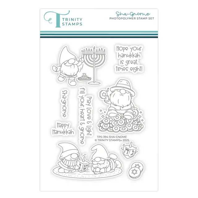 TRINITY STAMPS TRINITY STAMPS SHA-GNOME CLEAR STAMP SET