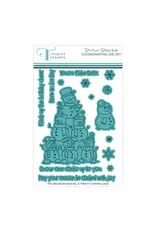 TRINITY STAMPS TRINITY STAMPS SNOW STACKS COORDINATING DIE SET