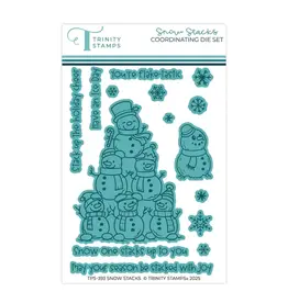 TRINITY STAMPS TRINITY STAMPS SNOW STACKS COORDINATING DIE SET