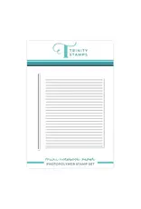 TRINITY STAMPS TRINITY STAMPS MINI NOTEBOOK CLEAR STAMP SET