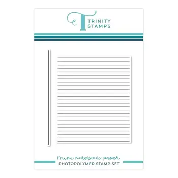 TRINITY STAMPS TRINITY STAMPS MINI NOTEBOOK CLEAR STAMP SET