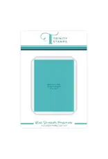 TRINITY STAMPS TRINITY STAMPS A2 CARD LAYER FLAT ACETATE SHAKER POUCHES 5/PK