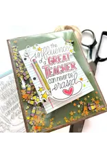 TRINITY STAMPS TRINITY STAMPS A2 CARD LAYER FLAT ACETATE SHAKER POUCHES 5/PK