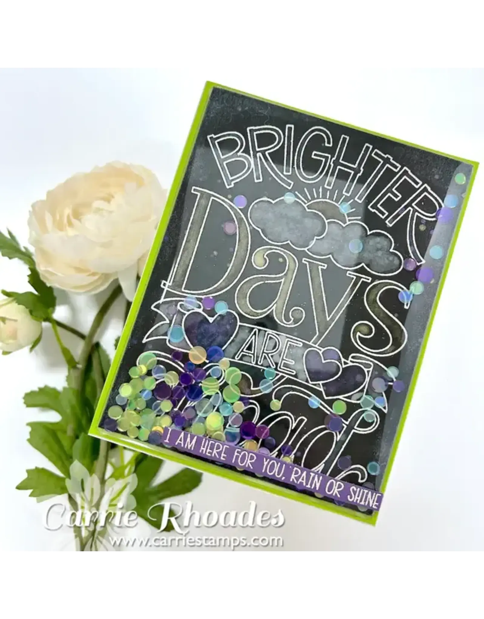 TRINITY STAMPS TRINITY STAMPS A2 CARD LAYER FLAT ACETATE SHAKER POUCHES 5/PK