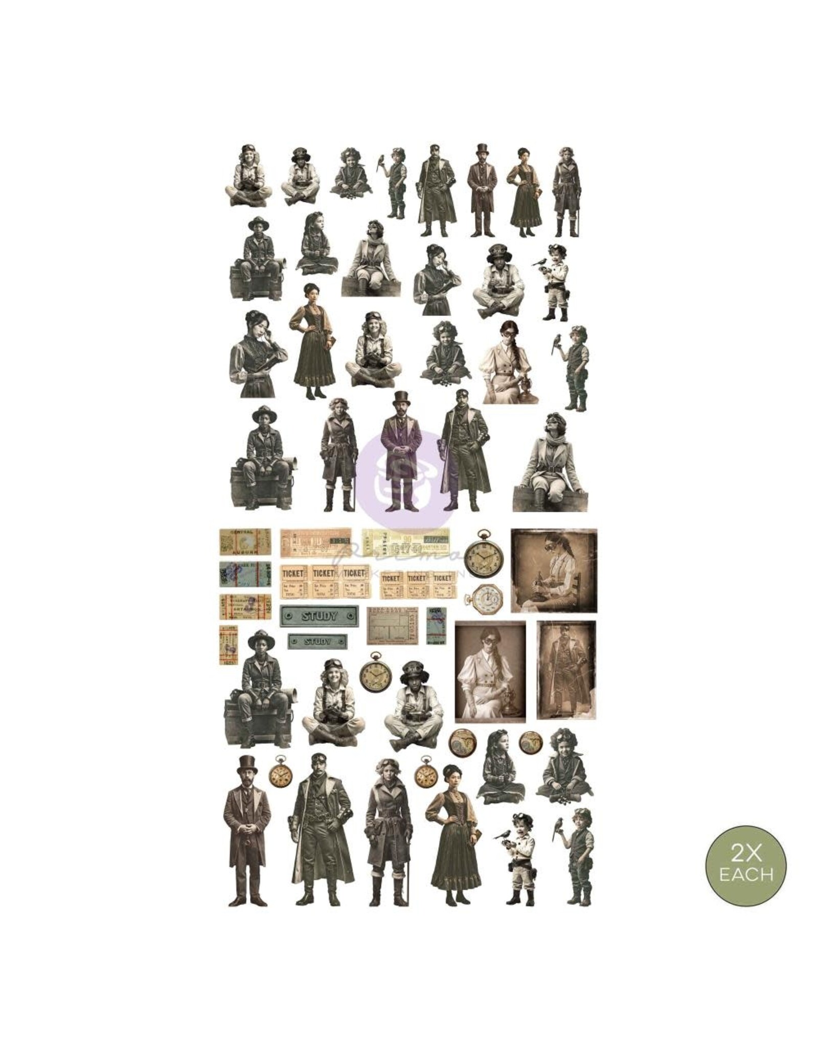 PRIMA PRIMA FINNABAIR TIME TRAVELLERS EPHEMERA