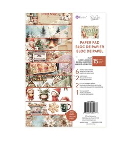 PRIMA PRIMA TWINKLE & TREATS PAPER PAD 6x8 15 SHEETS