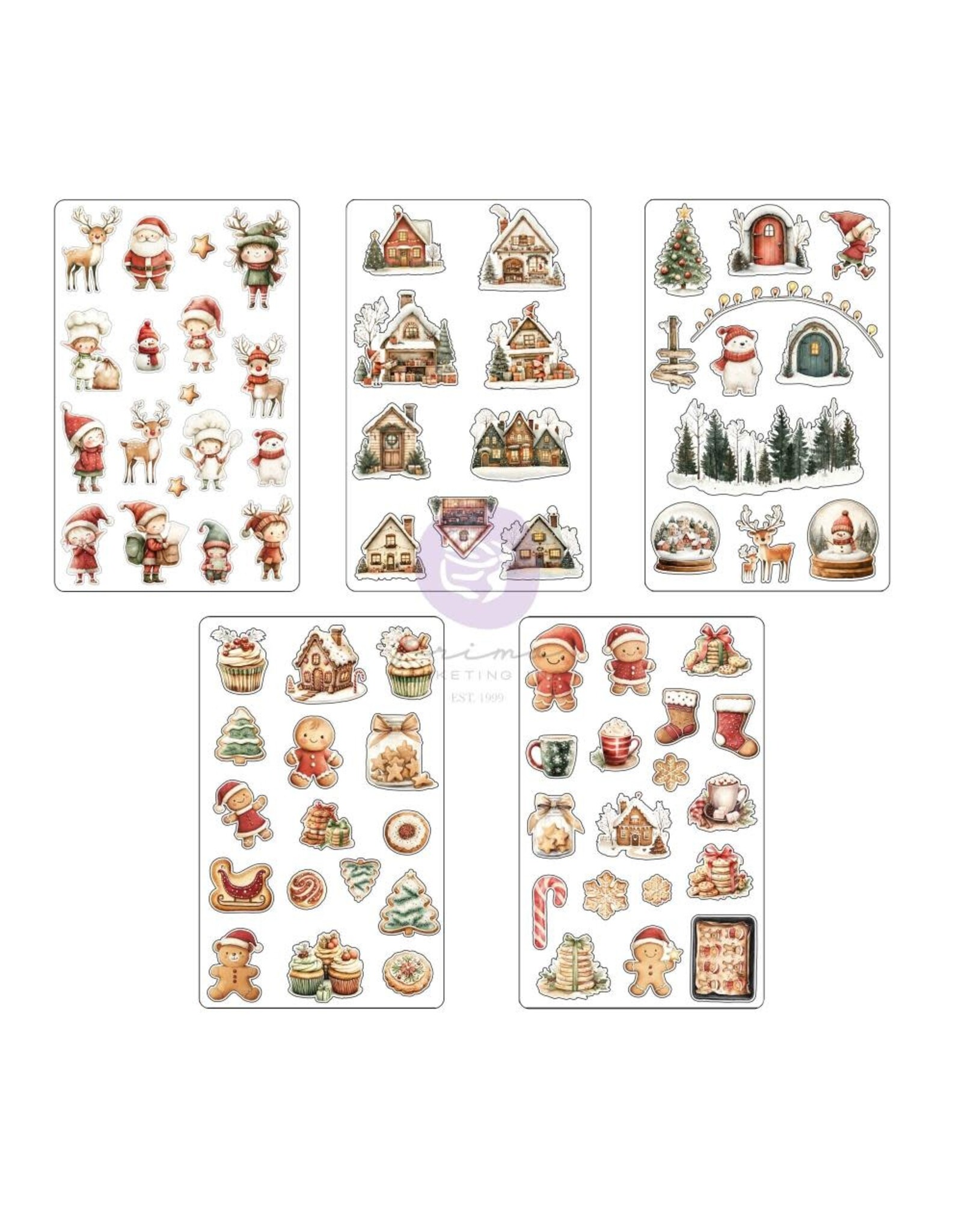 PRIMA PRIMA TWINKLE & TREATS STICKER SHEETS