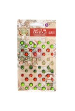 PRIMA PRIMA TWINKLE & TREATS SAY IT IN CRYSTALS 48/PK