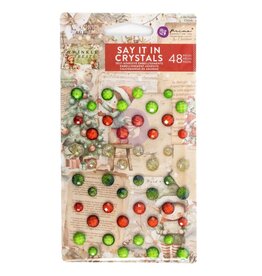 PRIMA PRIMA TWINKLE & TREATS SAY IT IN CRYSTALS 48/PK