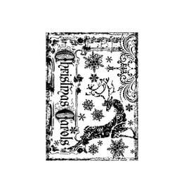 STAMPERS ANONYMOUS STAMPERS ANONYMOUS TIM HOLTZ REINDEER GAMES 2.5x3.5 CLING STAMP