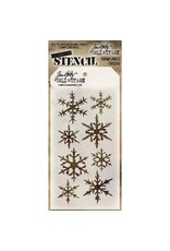 STAMPERS ANONYMOUS STAMPERS ANONYMOUS TIM HOLTZ SNOWFLAKES LAYERING STENCIL