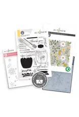 ALTENEW ALTENEW CRAFT YOUR LIFE PROJECT KIT: HONEYCOMB HAVEN CLEAR STAMP, STENCIL SET, 3D EMBOSSING FOLDER AND DIE SET BUNDLE