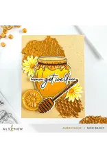 ALTENEW ALTENEW CRAFT YOUR LIFE PROJECT KIT: HONEYCOMB HAVEN CLEAR STAMP, STENCIL SET, 3D EMBOSSING FOLDER AND DIE SET BUNDLE