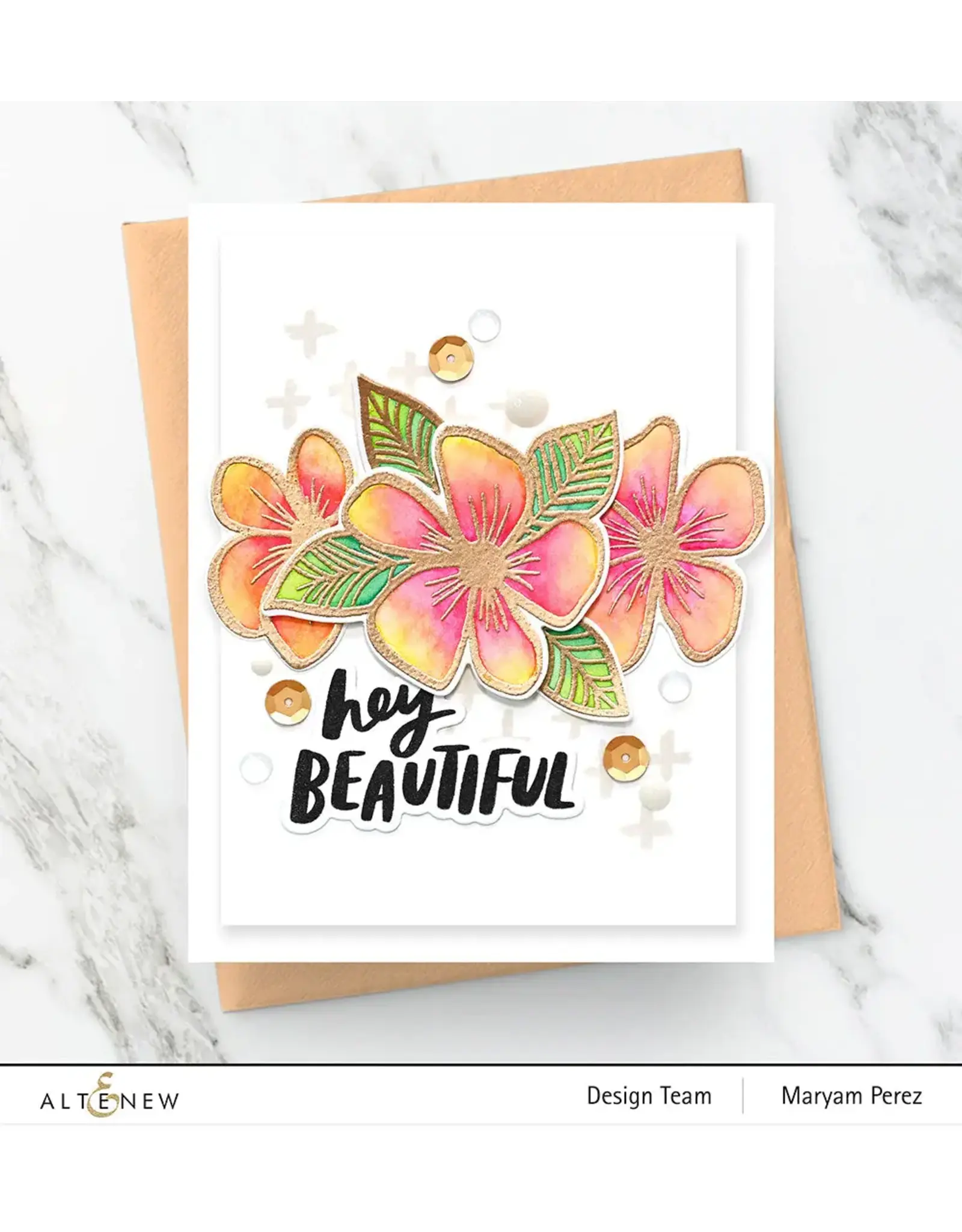 ALTENEW ALTENEW ROSE GOLD PIGMENT INK PAD