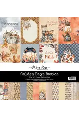 PAPER ROSE PAPER ROSE GOLDEN DAYS 12x12 BASICS PAPER COLLECTION