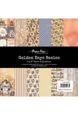 PAPER ROSE PAPER ROSE GOLDEN DAYS 6x6 BASICS PAPER COLLECTION