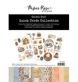 PAPER ROSE PAPER ROSE GOLDEN DAYS QUICK CARDS COLLECTION