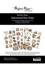 PAPER ROSE PAPER ROSE GOLDEN DAYS EMBOSSED DIE CUTS