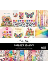 PAPER ROSE PAPER ROSE RAINBOW VILLAGE 12x12 PAPER COLLECTION