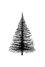 LAVINIA STAMPS LAVINIA STAMPS FAIRY FIR TREE ACRYLIC STAMP