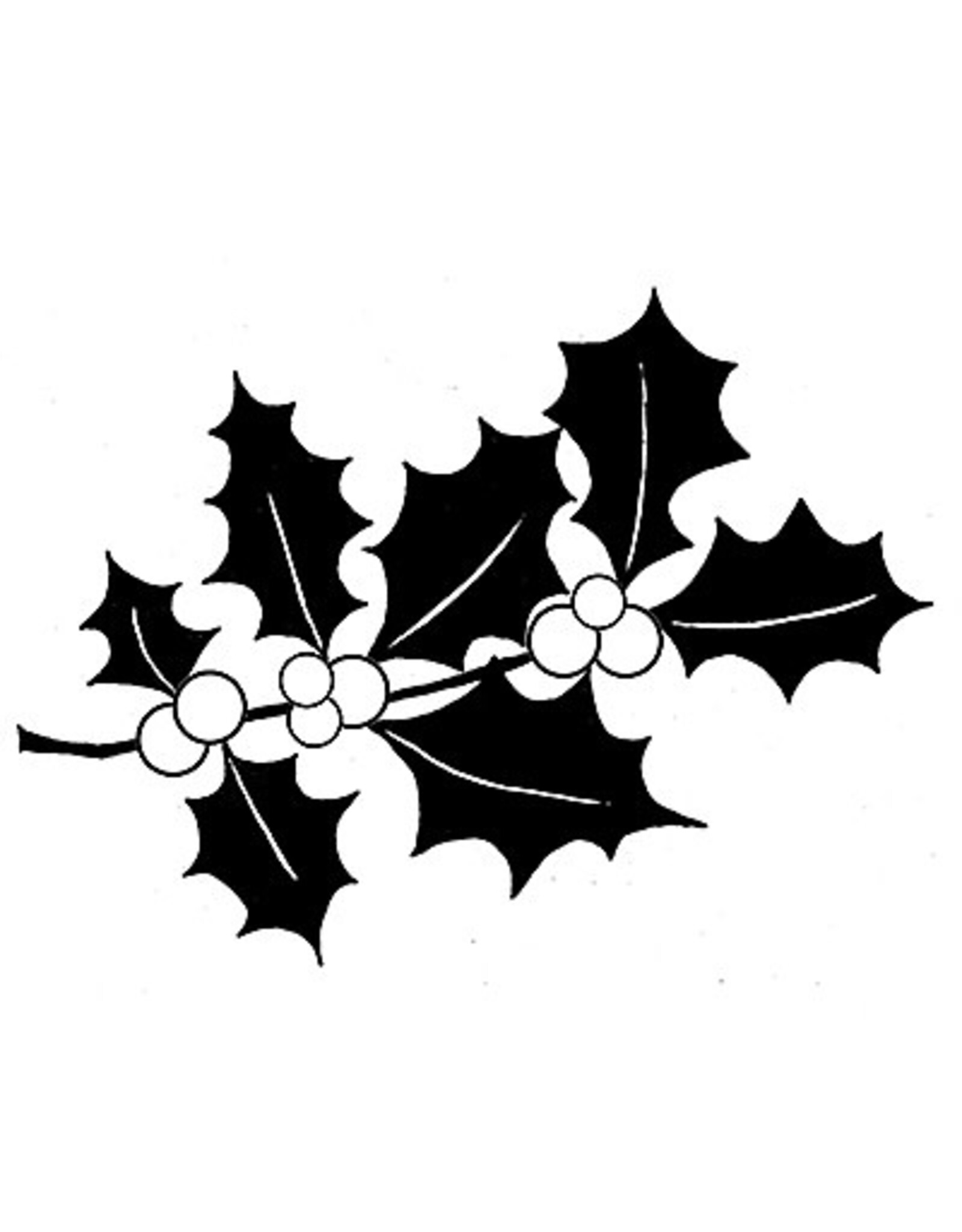 LAVINIA STAMPS LAVINIA STAMPS HOLLY CLEAR STAMP