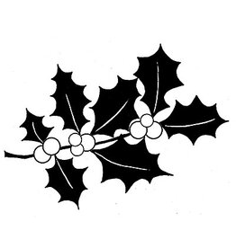 LAVINIA STAMPS LAVINIA STAMPS HOLLY CLEAR STAMP