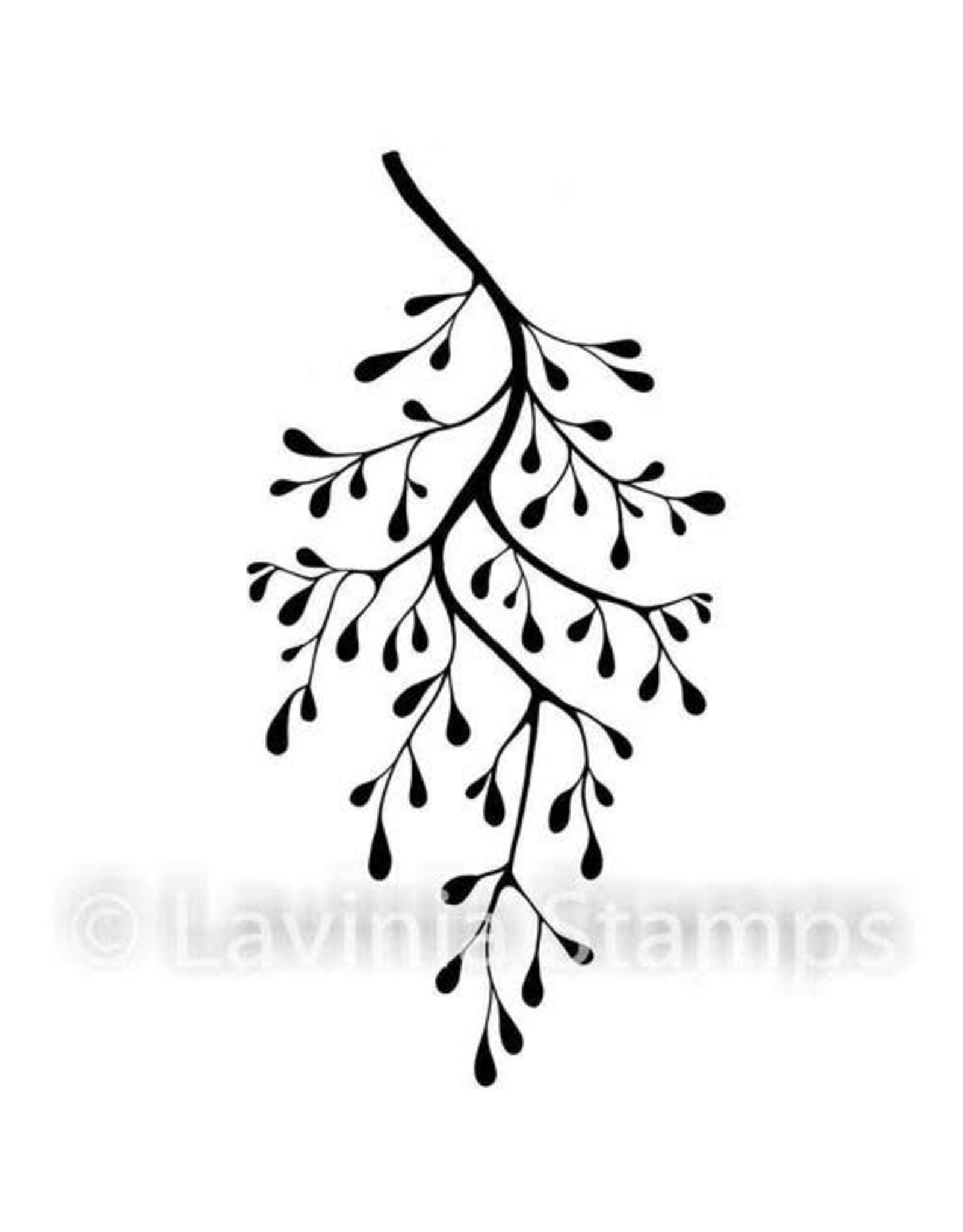 LAVINIA STAMPS LAVINIA STAMPS SNOW SHRUB CLEAR STAMP