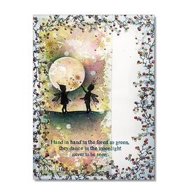 LAVINIA STAMPS LAVINIA STAMPS BERRY WREATH WITH MINI BERRIES CLEAR STAMP SET