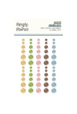 SIMPLE STORIES SIMPLE STORIES SIMPLE VINTAGE JUNK DRAWER GLOSSY ENAMEL DOTS