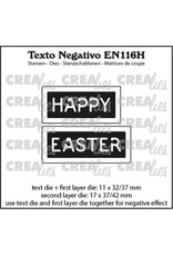 CRAFTLINES CRAFTLINES CREALIES NEGATIVE TEXT HAPPY EASTER 2 DIE