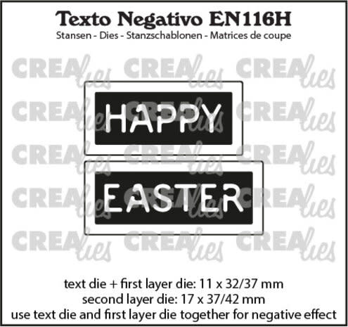 CREALIES CRAFTLINES CREALIES NEGATIVE TEXT HAPPY EASTER 2 DIE