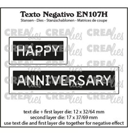 CREALIES CRAFTLINES CREALIES NEGATIVE TEXT HAPPY ANNIVERSARY 2 DIE