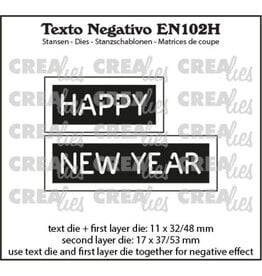 CREALIES CRAFTLINES CREALIES NEGATIVE TEXT HAPPY NEW YEAR 2 DIE