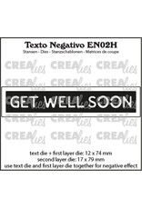 CRAFTLINES CRAFTLINES CREALIES NEGATIVE TEXT GET WELL SOON 2 DIE