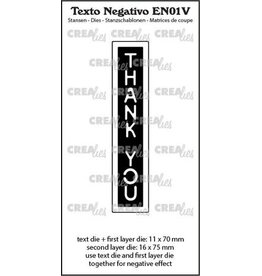 CRAFTLINES CRAFTLINES CREALIES NEGATIVE TEXT THANK YOU DIE