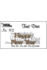CREALIES CRAFTLINES CREALIES HAPPY NEW YEAR DIE