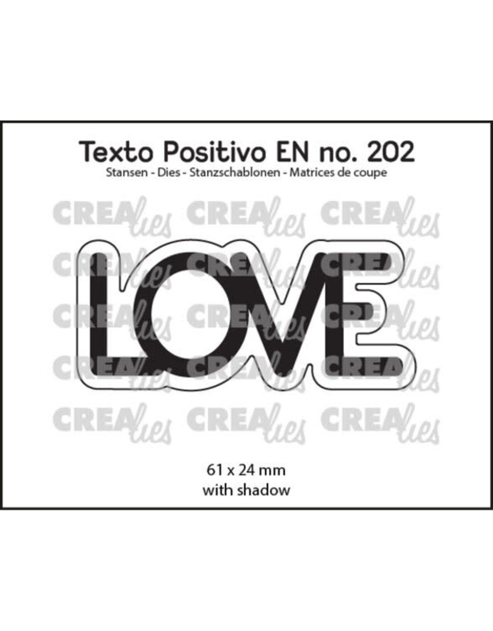 CRAFTLINES CRAFTLINES CREALIES LOVE DIE