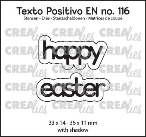 CREALIES CRAFTLINES CREALIES HAPPY EASTER DIE