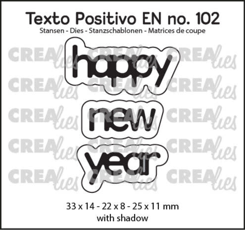 CREALIES CRAFTLINES CREALIES HAPPY NEW YEAR DIE
