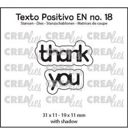 CREALIES CRAFTLINES CREALIES THANK YOU DIE
