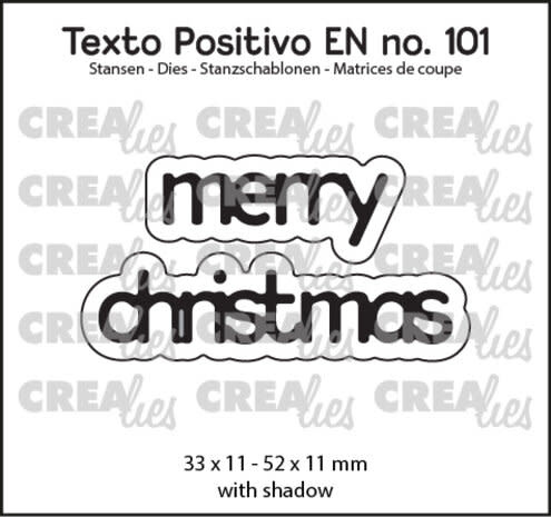 CREALIES CRAFTLINES CREALIES MERRY CHRISTMAS DIE