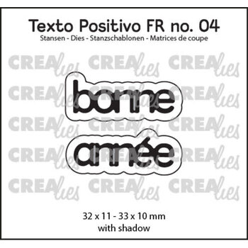 CREALIES CRAFTLINES CREALIES BONNE ANNÉE DIE