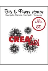 CRAFTLINES CRAFTLINES CREALIES BITS & PIECES EXTRA GRUNGE CIRCLES CLEAR STAMP SET