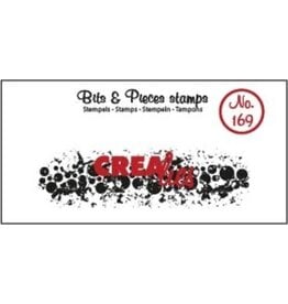 CREALIES CRAFTLINES CREALIES BITS & PIECES GRUNGE CIRCLES CLEAR STAMP SET