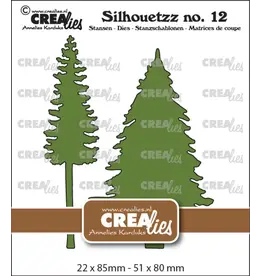 CRAFTLINES CRAFTLINES CREALIES SILHOUETZZ TREES B DIE SET